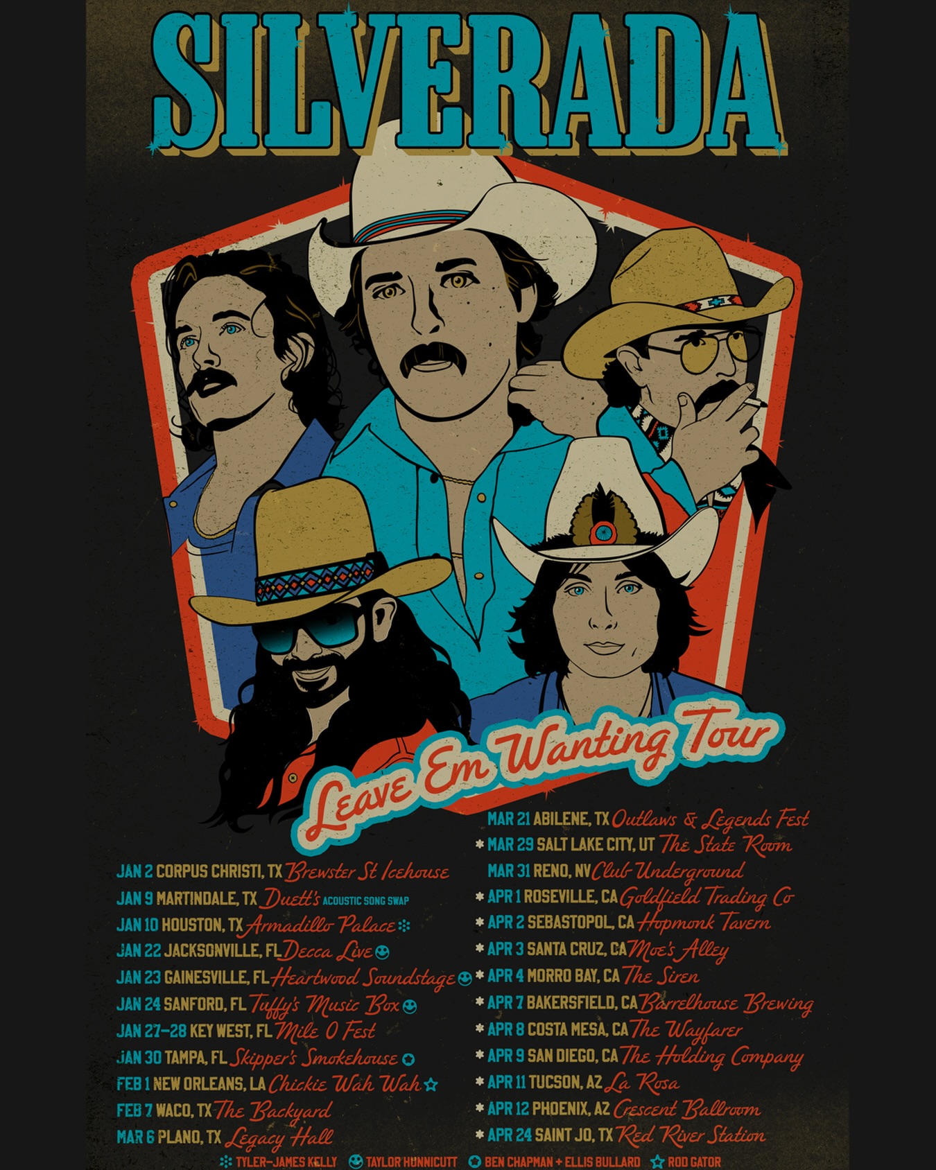 Silverada Leave Em Wanting Tour 2026