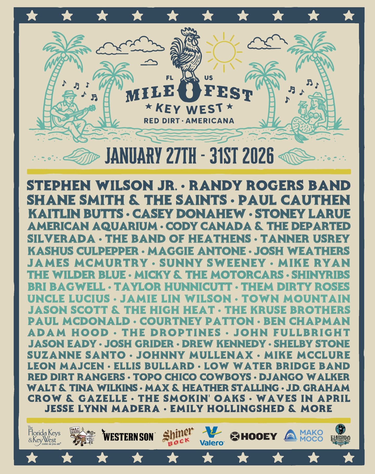 Silverada Tour Poster 2026